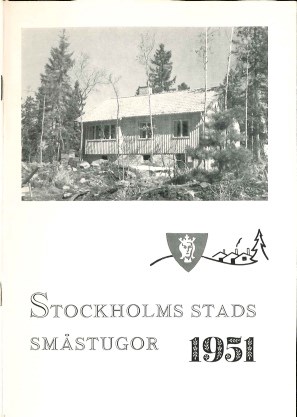 Stockholms stads småstugor 1951
