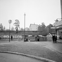 Hammarbyhöjdens tunnelbanestation år 1958