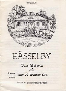 Hässelby : dess historia och hur vi bevarar den / Sten Börjesson