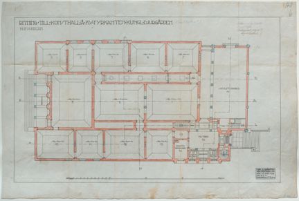 Liljevalchs konsthall, bygglovsritningar från 1914