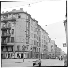 Linnégatan vid Artillerigatan