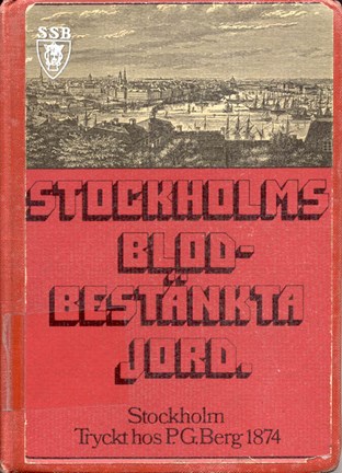 Omslag: Stockholm blodbestänkta jord