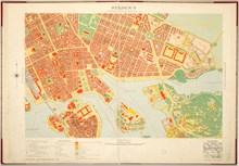 1938-1940 års karta, blad "Staden:b"
