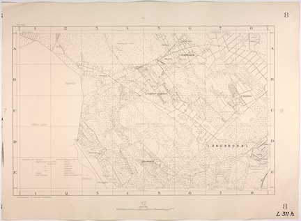 1926 års karta över Brännkyrka del 8