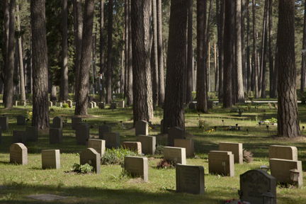 Skogskyrkogården Begravningsplatsen