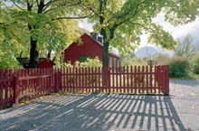 Kolerakyrkogården och dödgrävarbostället i kvarteret Bostället vid Skansbacken