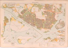 Karta "Äppelviken" från 1917-1933