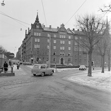 Hörnet Banérgatan 12 t.v. och Linnégatan 76