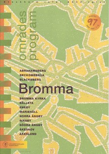Områdesprogram för Bromma 1997