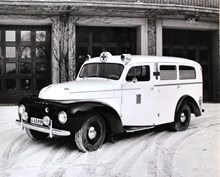 Ambulans, Stockholms brandförsvar 1953 