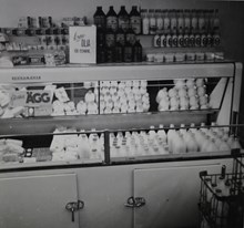 Konsum Snabbköp, kyldisk, Björkhagen 1948