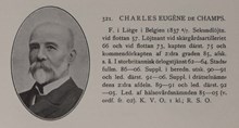 Charles Eugène de Champs. Ledamot av stadsfullmäktige 1886-1906