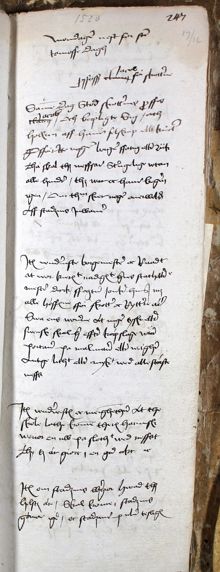 De skotska legotrupperna i Stockholm lovar att sluta ”offórette” stadens borgare 1520