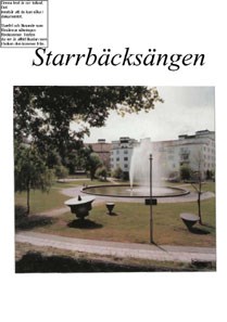 Starrbäcksängen / text: Ingela Blomberg, foto: Nino Monastra
