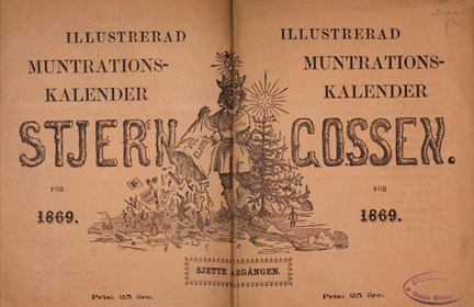 "Snack vid julbrasan" - utdrag från "Stjerngossen" 1869.