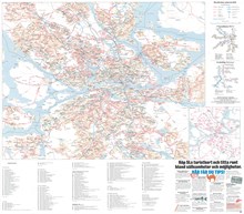 Stockholmskarta inklusive ytterstad, 1986-1987