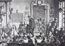 Ögonblicksbild ifrån Palmgrenska samskolan 1877