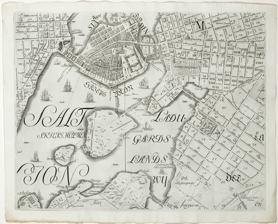 1733 års karta, blad 7 - Stockholmskällan