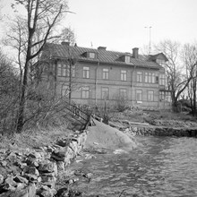 Långholmen, byggnad väster om Karlshäll