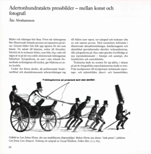 Adertonhundratalets pressbilder - mellan konst och fotografi / Åke Abrahamsson