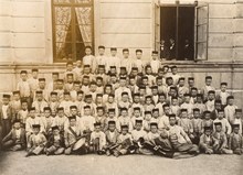 Frimurarpojkarna på Frimurarbarnhuset i Kristineberg, 1898