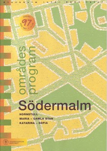 Områdesprogram för Södermalm 1997