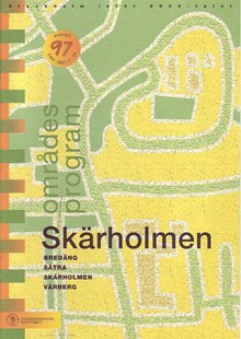 Områdesprogram för Skärholmen 1997