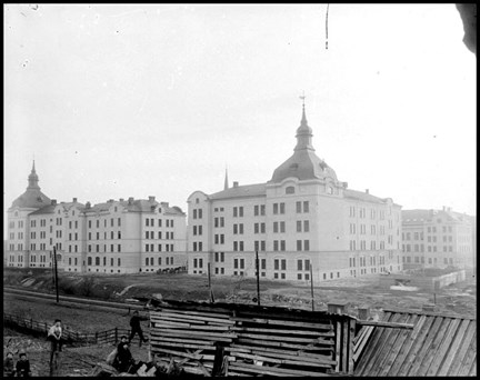 Stockholms stads arbetsinrättning, Vårdhemmet Högalid, Wollmar Yxkullsgatan