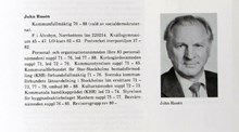 John Rosén. Ledamot av kommunfullmäktige 1970-1988