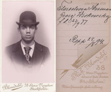 Herman Georg Weschkowskys signalementsfotografi
