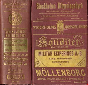 Stockholms adresskalender 1917