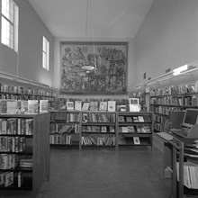 Stockholms Stadsbibliotek. Rum 326, facksal 5, mot söder