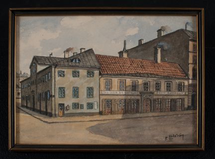 Äldre bebyggelse i kvarteret Vinkelhaken