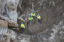 Arkeologisk utgrävning i kvarteret Ormen, Stora Glasbruksgatan