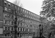 Döbelnsgatan 7 & 9, Franska skolans fasad