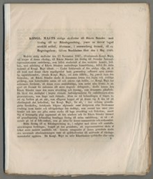 Förslag till ny riksdagsordning 1848