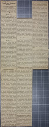 Tidningsartikel om demonstrationerna för rösträtt i Svenska Dagbladet, maj 1902.