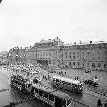 Vasagatan, Vasaplan och Centralstationen