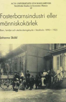 Omslagsbild Fosterbarnsindustri eller människokärlek