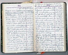 Andra världskrigets slut i Inge Bahnson-Rosenborgs dagbok