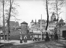 Stockholmsutställningen 1897, Gamla Stockholm, entré