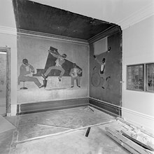 Mosebacke teatercafé. Målning av Kurt Jungstedt, 1920-tal