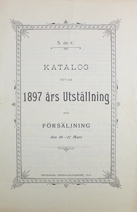 Folderns förstasida, endast text