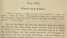 Flora och Fauna / Claes Lundin, August Strindberg