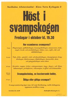 Svampplockning ­– en fascinerande hobby?