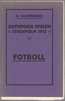 Fotboll - tävlingsreglerna OS 1912