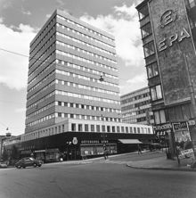 EPA-varuhuset och läkarhuset vid Odenplan