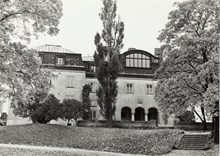 Slottet på Waldemarsudde från norr, 1949