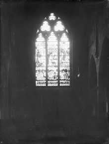 Fönster till minne av prinsessan Margareta i Engelska kyrkan