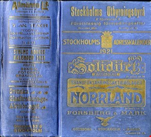 Stockholms adresskalender 1921